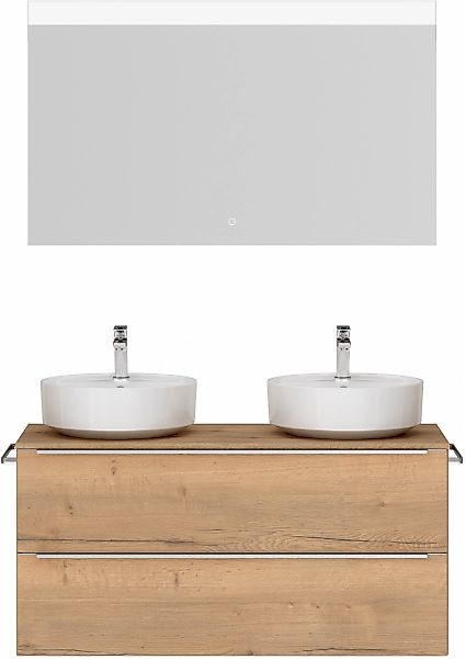 nobilia Badmöbel-Set "Alvene", (2 St., vormontiert, mit Soft-Close), inkl. günstig online kaufen