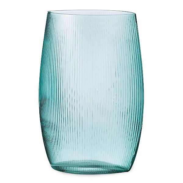 Normann Copenhagen - Tide Vase H 28cm - blau/LxBxH 21x12x28cm günstig online kaufen