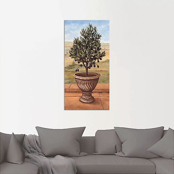 Artland Wandbild "Olivenbaum", Pflanzen, (1 St.), als Alubild, Outdoorbild, günstig online kaufen