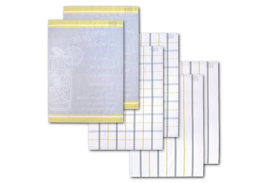 Dyckhoff Geschirrtuch Mojito, mit 3 verschiedenen Motiven, mit Mojito COCKT günstig online kaufen