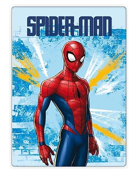 Kinderdecke Spider-Man Fleecedecke Superhelden Warm Kuscheldecke günstig online kaufen