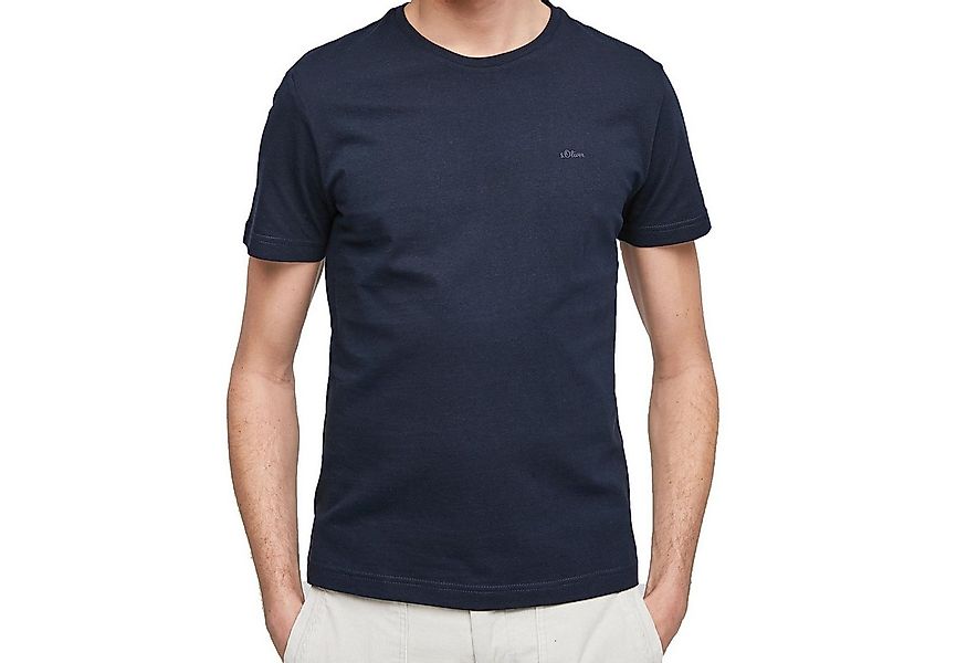 s.Oliver T-Shirt Casual (2-tlg) mit Logo, schlicht, unifarben, Basic, moder günstig online kaufen