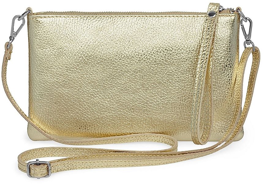 Caspar Clutch Abendtasche Kompakte Damen Leder Tasche - CLASSIC LINE - Mode günstig online kaufen