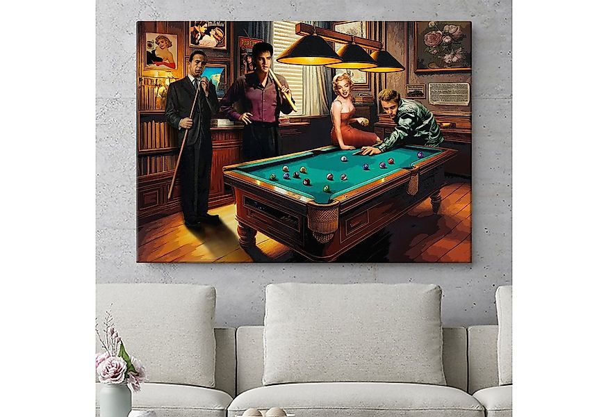 Artmazing Leinwandbild Pool Of Legends, XXL Leinwand 120x80, Poster & Kunst günstig online kaufen