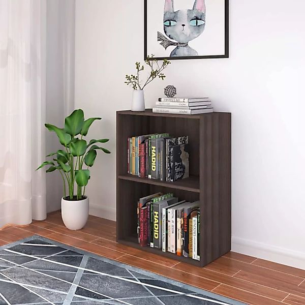 Bücherregal Spanplatte 60x31x78 Cm Grau Sonoma-eiche günstig online kaufen