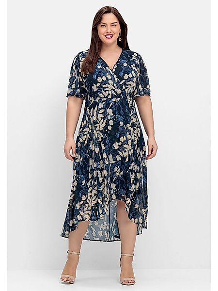 Sheego Abendkleid Große Größen aus Chiffon, günstig online kaufen