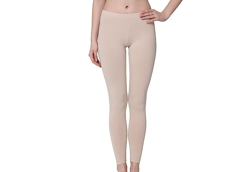 celodoro Leggings Damen Leggings, stretchige Jersey Hose aus Baumwolle günstig online kaufen