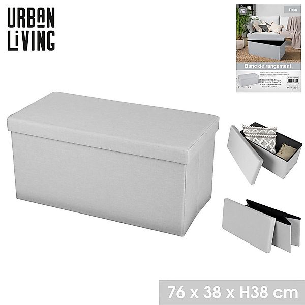Urban Living Sitztruhe Sitzbank mit Aufbewahrungsbox TISSU Sitzhocker Sitz- günstig online kaufen
