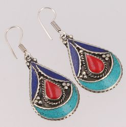 Guru-Shop Paar Ohrhänger Boho Tibet Ethno günstig online kaufen