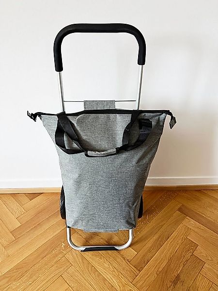 ADOB Einkaufstrolley Deluxe Grau, 60 l, Gestell aus Alluminium, auch als Sa günstig online kaufen