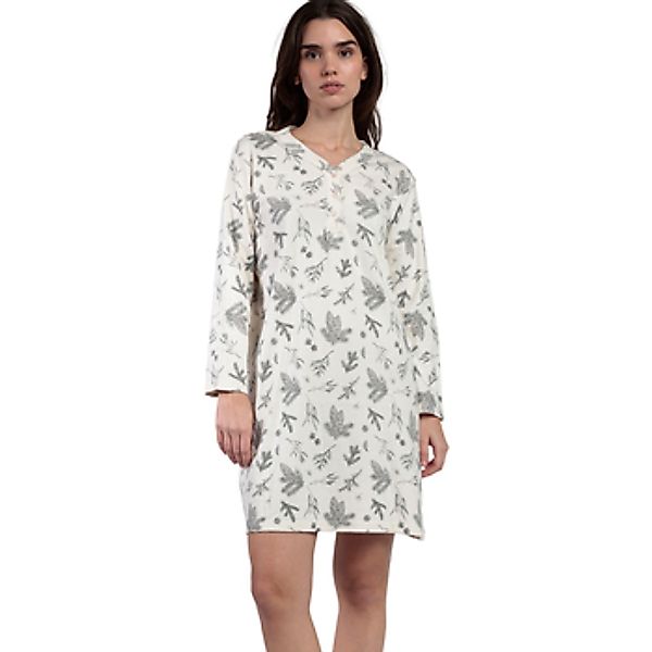 Admas  Pyjamas/ Nachthemden Nachthemd mit langen Ärmeln Winter Wood günstig online kaufen