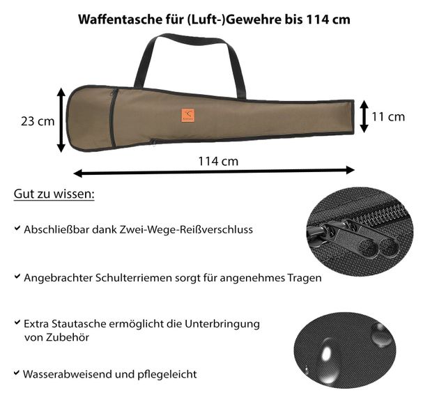 Granori Sporttasche für Luftgewehr – Waffentasche günstig online kaufen