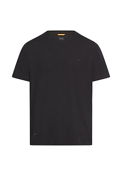 camel active T-Shirt mit Logo-Stickerei günstig online kaufen