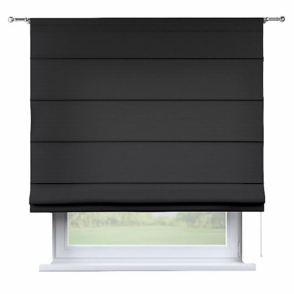 Dekoria Raffrollo Torino, schwarz, 120 x 160 cm günstig online kaufen