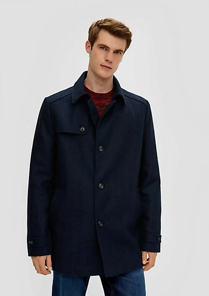 s.Oliver Langmantel Gefütterter Mantel aus Wollmix günstig online kaufen