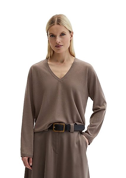 Marc O'Polo Strickpullover aus Merinowolle-Viskose-Mix günstig online kaufen