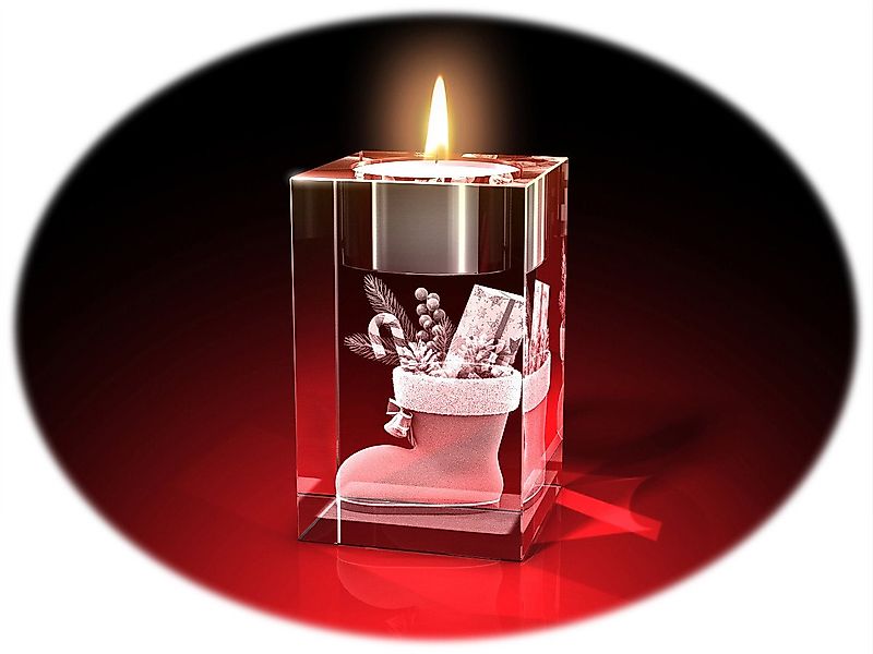 GLASFOTO.COM Teelichthalter Advents-Teelichthalter (einzeln), Weihnachten, günstig online kaufen