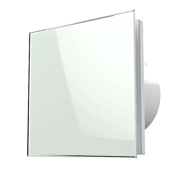 VLANO Badlüfter EOS 100 WH mit Echtglasfront, Rückschlagklappe günstig online kaufen