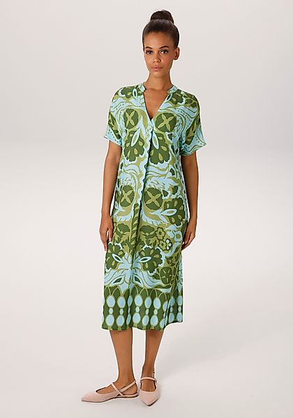 Aniston CASUAL Sommerkleid mit extravagantem, grafischen günstig online kaufen