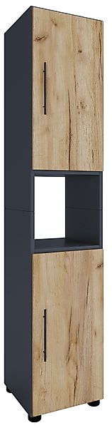 VCM Hochschrank Holz Badmöbel Badschrank Hochschrank günstig online kaufen