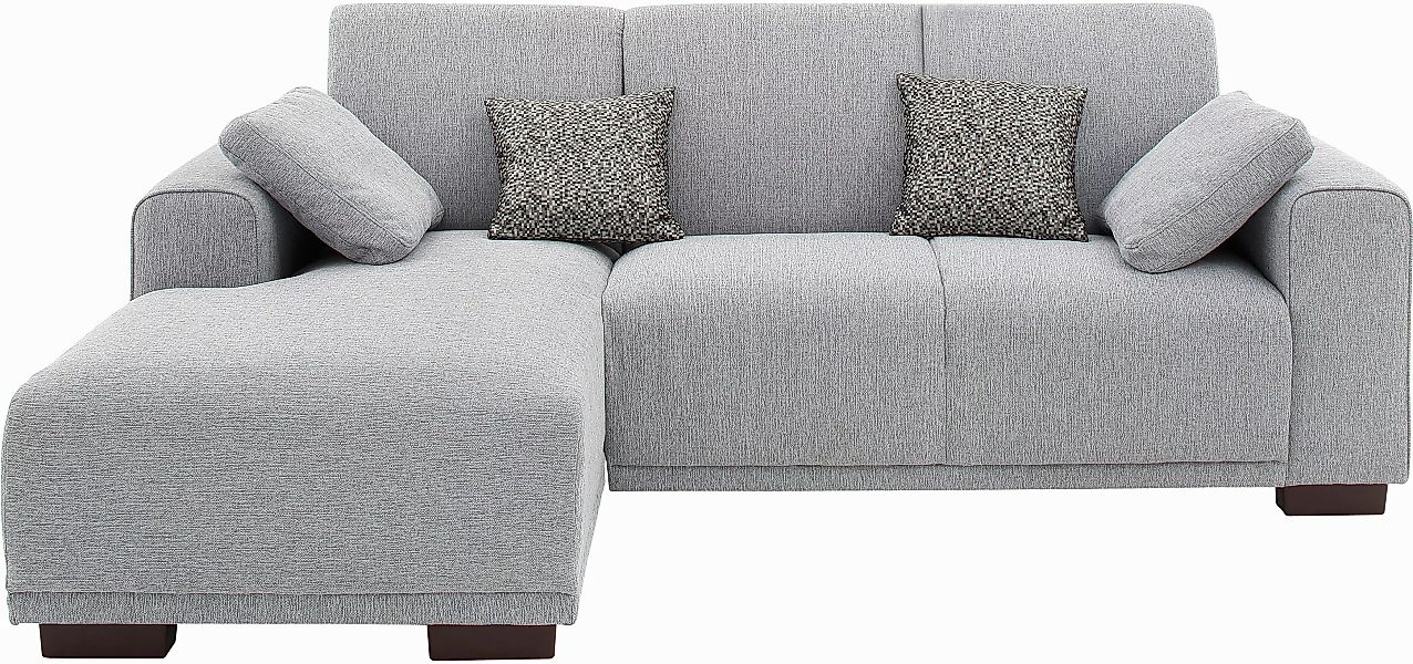 Home affaire Ecksofa "BORNHOLM L-Form mit Recamiere, Maße B/T/H: 234/162/85 günstig online kaufen