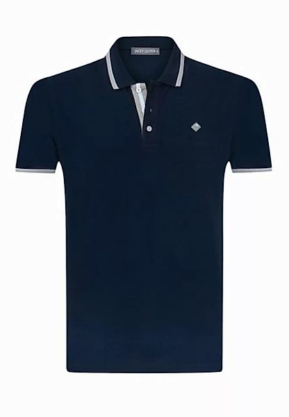 Jacey Quinn Poloshirt LAHEY - Cotton Polo Shirt Short Sleeve günstig online kaufen