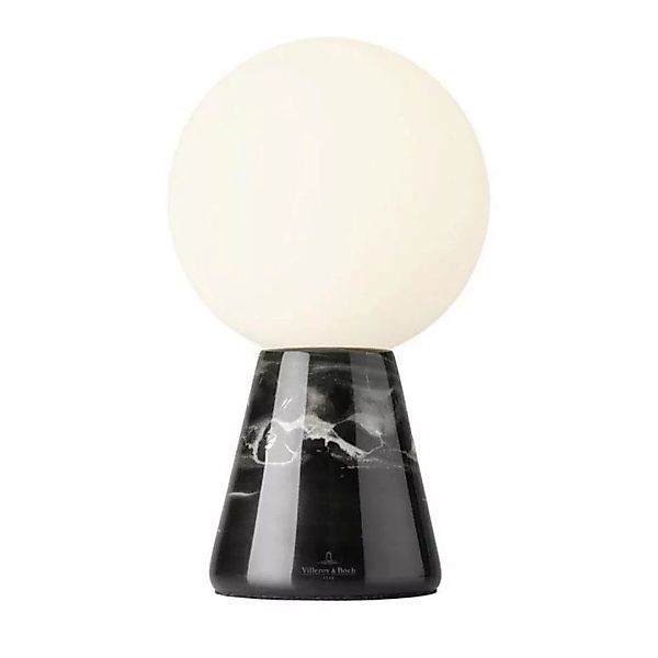 LED Tischleuchte Carrara in Schwarz 1,4W 163lm 205mm günstig online kaufen