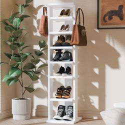 oyajia Schuhregal Standregal mit 7 Ebenen, günstig online kaufen