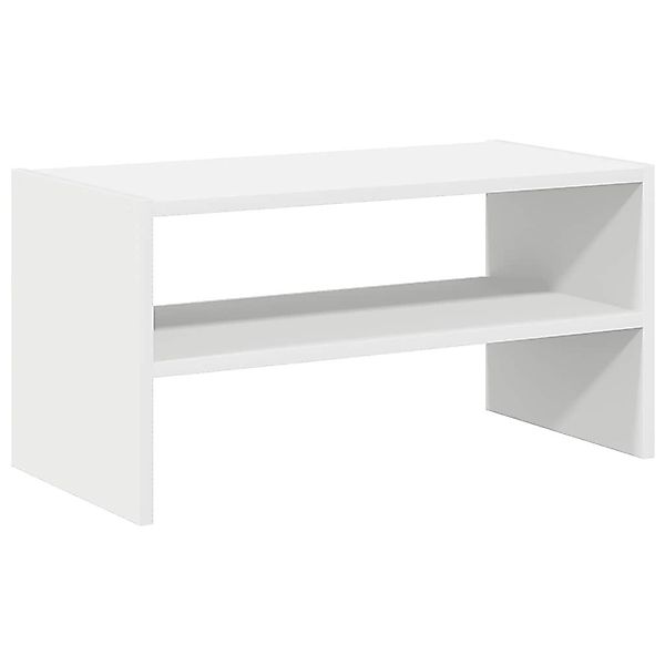 vidaXL Schuhregal Schuhregal Stapelbar Weiß 60x30x30,5 günstig online kaufen