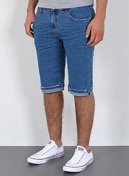 ESRA Jeansshorts Herren Jeans Shorts Hose günstig online kaufen