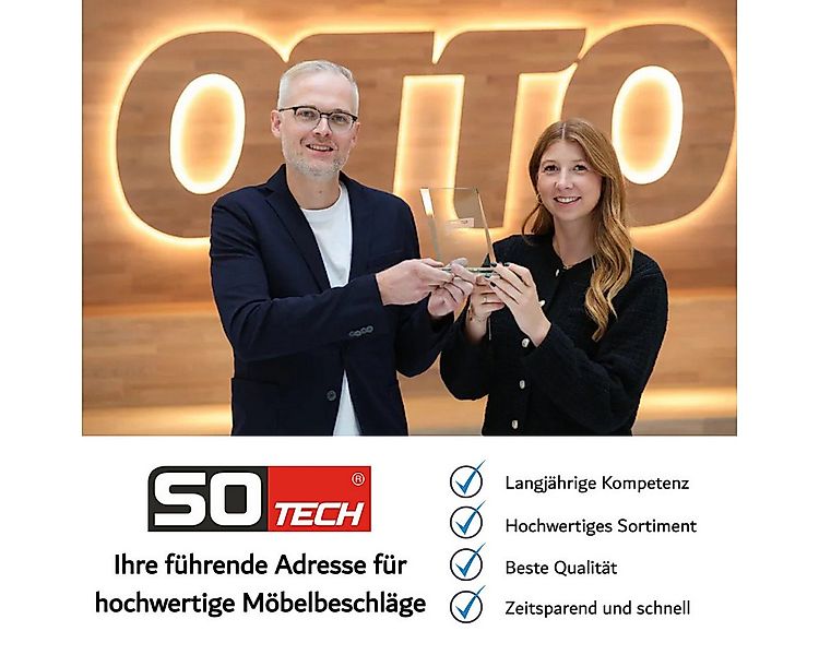 SO-TECH® Bettleuchte Flexible LED Leseleuchte Luminoso 12V / 2W günstig online kaufen