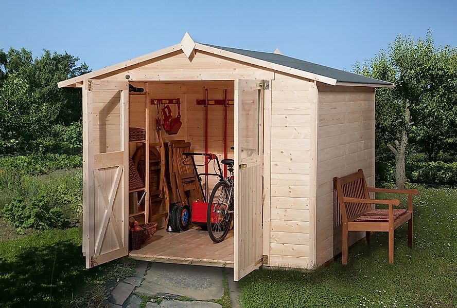weka Gartenhaus "Nr. 316, Größe 4", inklusive Fussboden günstig online kaufen