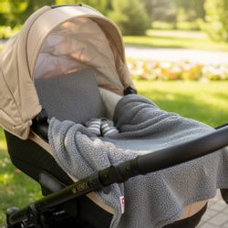 Babydecke BOUCLÉ 60x75 cm Winter Babydecke günstig online kaufen