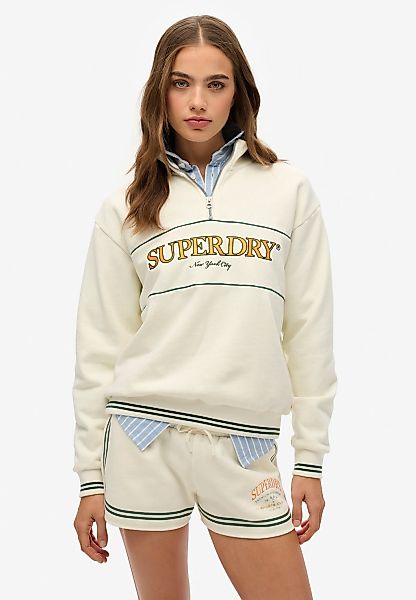 Superdry Sweatshirt COUNTRY CLUB LOOSE HALF günstig online kaufen