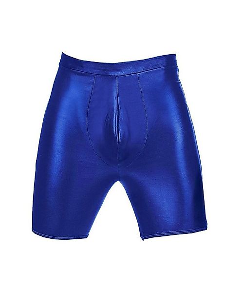 Lau-Fashion Boxershorts Enge Leder Shorts Herren kurze Hose Popo Offen Dess günstig online kaufen