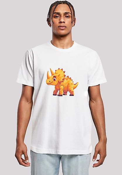 F4NT4STIC T-Shirt "Süßer Triceratops Dinosaurier", Premium Qualität günstig online kaufen