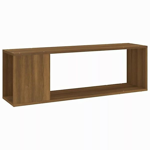 furnicato TV-Schrank Braun Eichen-Optik 100x24x32 cm Holzwerkstoff (1-St) günstig online kaufen