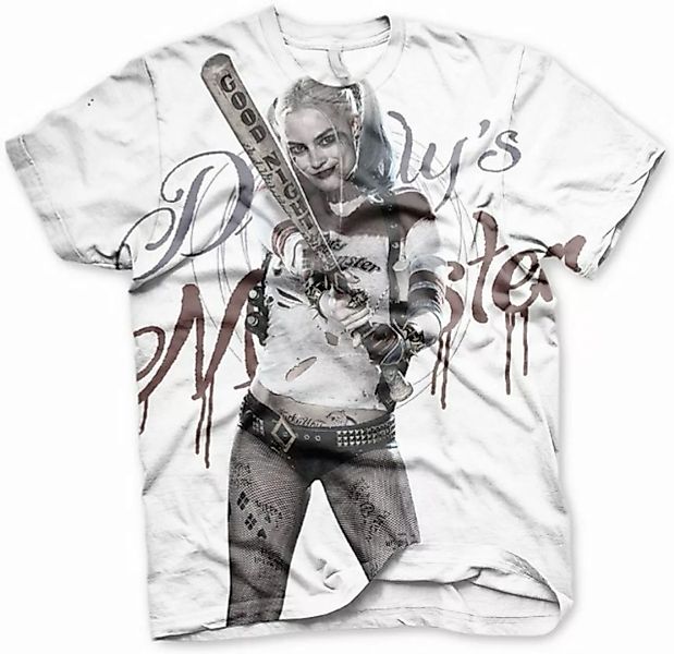Suicide Squad T-Shirt Harley Quinn Daddy's Lil Monster Allover T-Shirt günstig online kaufen
