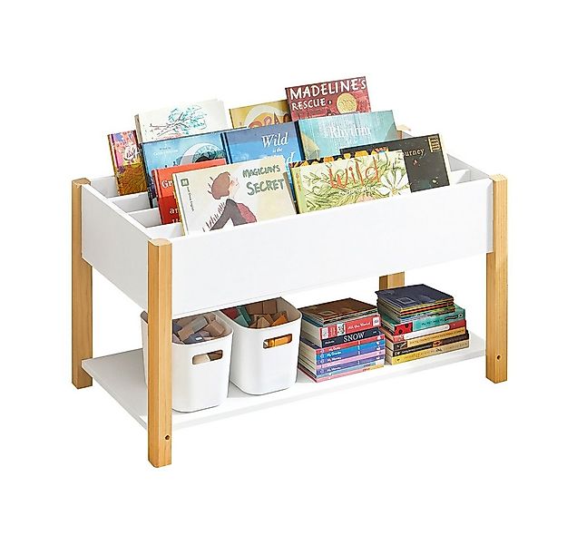 SoBuy Bücherregal KMB35, Kinderregal mit Ablagefächern Aufbewahrungsregal f günstig online kaufen