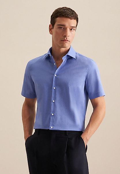 seidensticker Businesshemd "Shaped" Shaped 1/2 Kentkragen Uni günstig online kaufen