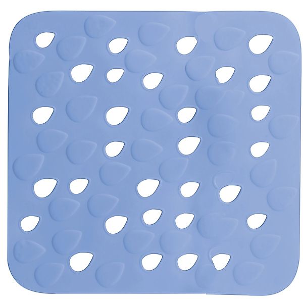 Spirella Wanneneinlage Drops 54 cm x 54 cm Blau günstig online kaufen