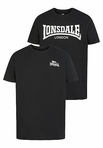 Lonsdale T-Shirt "PIDDINGHOE" Packung, 2er-Pack, 2 Stk. günstig online kaufen