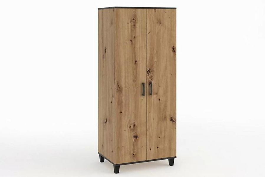 Beautysofa Stauraumschrank P12 (Holzbeine, Zweitüren Schränke) Schrank mit günstig online kaufen