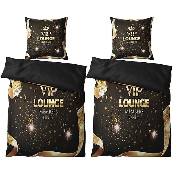 SANILO Bettwäsche 4-teilig VIP Lounge günstig online kaufen