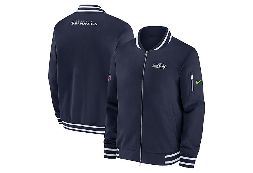 Nike Bomberjacke Nike Jacke Seattle Seahawks Nike Coach Bomber günstig online kaufen