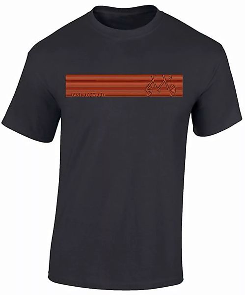 Baddery Print-Shirt Fahrrad T-Shirt : Fast Forward Bike - Sport Tshirts Her günstig online kaufen