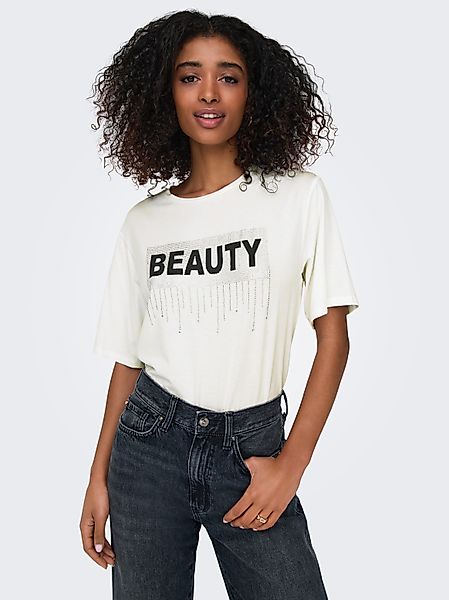 ONLY Kurzarmshirt ONLSANNI S/S STONES TOP günstig online kaufen