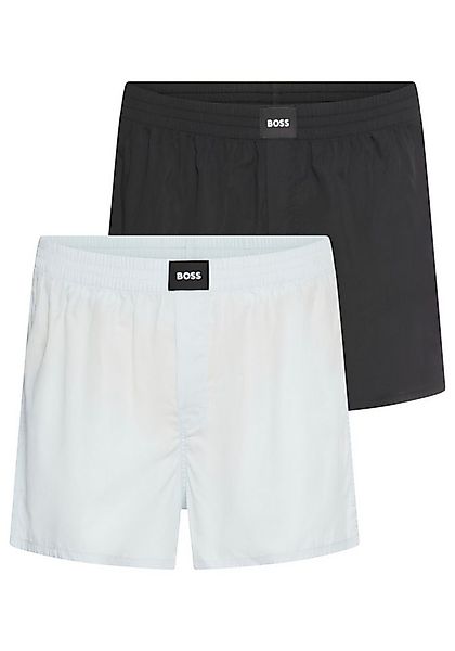 BOSS Webboxer 2P Boxer CW Peach (Packung, 2-St) mit BOSS Logopatch auf dem günstig online kaufen