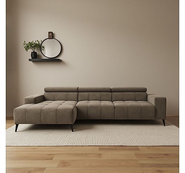 DOMO collection Ecksofa Trento L-Form, mit Kufenfuß oder Einzelfuß, wahlwei günstig online kaufen