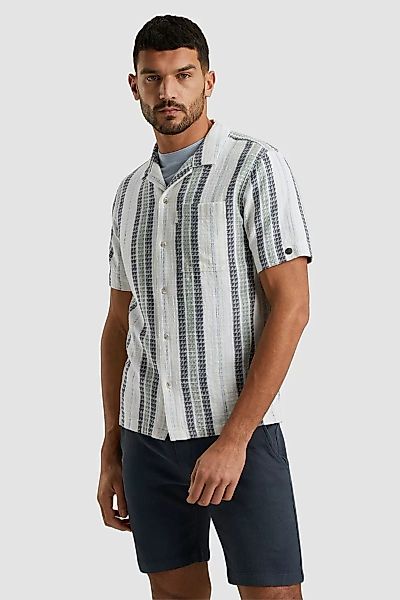 Cast Iron Kurzarm-Shirt Stripe - Größe S günstig online kaufen